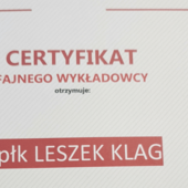 Dyplom ISP fajnego wykładowcy