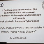 zdjecie z seminarium w poznaniu