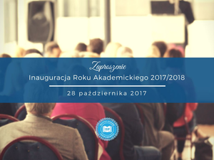 zaproszenie na inaugurację roku akademickiego