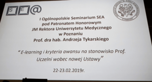 zdjecie z seminarium w poznaniu